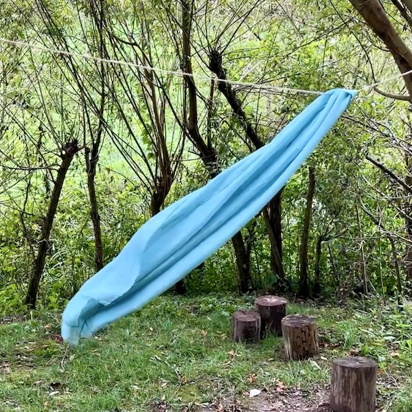 Waidblaufärbung